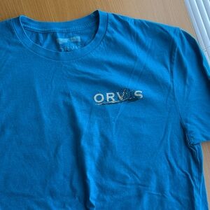 Orvis Vibrant Blue Short Sleeve Tee